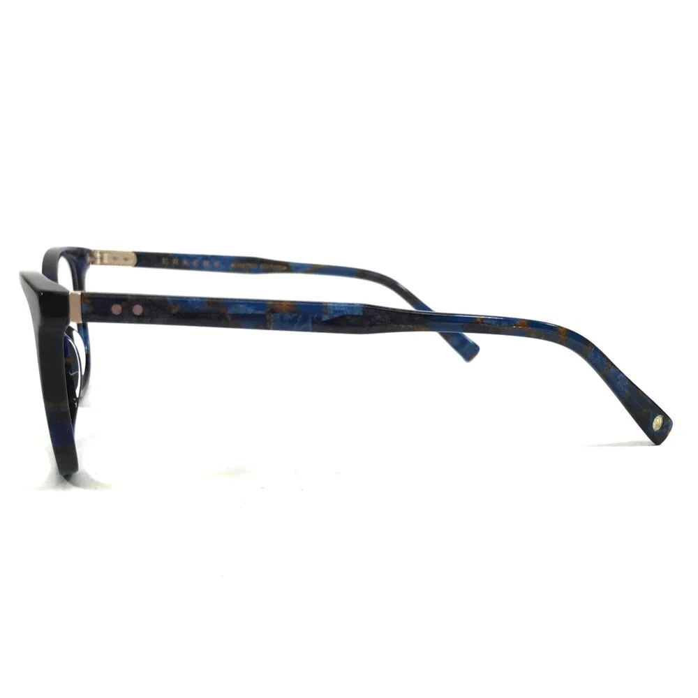 Erkers Eyeglasses Frames CLAYTON Polar Ice Blue Marble Cat Eye 53-18-145